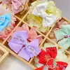 4cm Encaje Clásico Hecho a Mano Moño DIY Ropa Cinta de Borde Ondulado Falda Fruncida Raya Vertical en stock Mayoreo