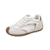 Zapatillas de Entrenamiento Alemanas Retro Color Block para Mujer 2026 Primavera/Otoño Nuevas Ligeras de Suela Plana Transpirables Versátiles Casuales Deportivas