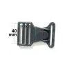 Suministros del Fabricante Hebillas de Plástico de 40 mm para Maletas Hebillas de Mochila Semi-Plásticas de 1.0 pulgada