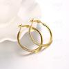 Brincos Criativos com Cravação de Diamantes para Mulheres, Moda Japonesa e Coreana Tendência Estilo Argola de Zircônia Cross-Border Lkn18Krgpe463