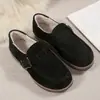 Zapatos de Boken Forrados de Polar para Mujer Talla Grande, Estilo Retro, Plataforma Gruesa de Algodón, En Stock para Amazon, Otoño 2026