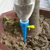 Dispositivo automático de riego de flores transfronterizo, dispositivo de riego por goteo temporizado ajustable, gotero universal para botellas de cola, para regar plantas verdes