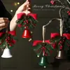 Decoraciones navideñas, accesorios para árbol de Navidad, campanas tridimensionales, decoraciones colgantes, decoraciones sencillas, decoraciones colgantes, arreglo de escena