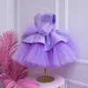 Vestido Brillante de Comercio Exterior para Cumpleaños, Vestido de Princesa para Niñas, Vestido de Dama de Honor para Bodas, Vestido para Actuación de Piano de Niñas, Vestido de Año Nuevo