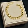 Pulseira Masculina de Aço Titânio Ins Estilo Coreano Barra Aggressive Hip-Hop Tendência Pulseira Masculina Pulseira para Estudantes