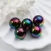 Contas Acrílicas Coloridas de Macaron, Fofas e Versáteis, Pulseiras Feitas à Mão, Colares, Chaveiros para Celular, Pingentes de Joias