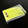 Caja de Tarjetas para Mascotas de Fábrica de Shenzhen Cubierta Superior e Inferior de Plástico Transparente Caja de Tarjetas de Negocio para Mascotas Caja de Empaque para Tarjetas de Mascotas