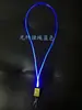 Cordão luminoso para bar disco, cordão luminoso, corda guia de luz super brilhante, crachá piscante, adereços de torcida para homens e mulheres