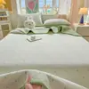 Nueva Colcha Acolchada de Algodón Puff con Borrego de Leche para Cama Individual Pieza Única Cubre Cama Cubre Cama Pieza Única Juego de Cama Universal Cuatro Estaciones