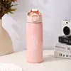 Taza de Acero Inoxidable de Alto Valor 316 para Doble Popote, Unisex, Portátil para Exteriores, Taza Térmica Deportiva con Tapa de Rebote