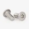 Acero Inoxidable 201 cm Cabeza Delgada Cabeza Torx Ranura Torx Cabeza Plana Cabeza Plana Grande Alambre de Máquina M2/M3/M4