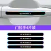 Adequado para Xingtu Lanyue Yaoguang Lingyun Zhuifeng Star Era Es Car, Adesivo Colorido de Resina para Maçaneta da Porta Anti-riscos e Tira Anticolisão