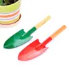 Pala de Jardinería Doméstica para Plantar Flores y Verduras, Deshierbe, Aflojar la Tierra, Herramientas para Plantas en Maceta, Pala Pequeña con Mango de Madera, Pala para Jugar en la Arena y Cavar Tierra para Niños