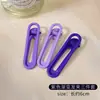 Pinza de Nube para Niña Estilo Coreano Simple de Tela Lunares Pinza BB para Parte Trasera de la Cabeza o Flequillo