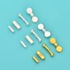 S925 Prata Esterlina Hélice Espaçadores de Tiras Contas DIY Cristal Pérola Pulseira Acessórios Pulseira Assimétrica Prata Quebrada Contas Soltas