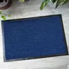 Tapete desinfetante antiderrapante de listras duplas com tapete absorvente de suporte poliéster PVC capacho venda quente de comércio exterior