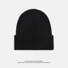 Gorro de Punto de Invierno, Color Sólido, Tacto de Alta Gama, Unisex, Versátil, Gorro Cálido, Gorro para Proteger las Orejas
