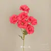 Rojo Rosado Artificiales de Boda Techo del Salón de Bodas Camino Floral Guía de Piso Arreglo Floral Decoración de Fondo Pared de Flores Artificiales