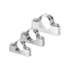 Clipes de Fixação para Parede em Aço Inoxidável 304, Clipes tipo Sela, Abraçadeiras para Tubo, Clipes de Fixação para Suporte de Tubo, 20-25-32mm