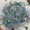 Item Quente de Outono Estilo Igual ao Xiaohongshu Lascas de Tijolo Tempestade de Pedra Flor de Strass Squishy Enchimento DIY Decorações
