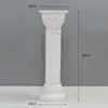 Decoración de Boda Columna Romana Accesorios de Boda Escaparate Flores Artificiales Adornos Macetas Marcadores de Camino Flores Ceremonia de Apertura Plástico