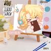 Sirena Cayendo en Blanco Año Chu Rambo diy Pintura al Óleo Digital Pintado a Mano Pintura al Óleo de Color Lujo Ligero Pintura Colgante Decorativa