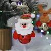 Decorações de Natal pingente de feriado pingente de árvore de Natal com Sino pequeno pingente presente de Natal boneca segurando Sino