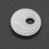 Cuentas de Piedra Semipreciosa Natural, Exquisitas Cuentas Planas, Cuentas de Agujero Grande para Hacer Joyería, Accesorios de Collar DIY de Alta Calidad