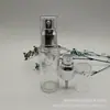 Potente Cabezal de Spray de Fábrica de 20 Dientes 20410 Aluminio Electrolítico Arco Correa para el Hombro Punto Bomba de Loción Cubierta Transparente Cabezal de Spray