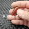 Cuentas de palinx de ágata roja envueltas en pulpa cuentas sueltas de jade calcedonia roja agujero grande lezi lulutong pulsera collar joyería cuentas