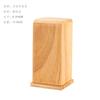 Tarro portátil de madera para palillos de dientes, pequeño y creativo, soporte de bambú para palillos, caja sencilla para palillos de dientes de restaurante doméstico