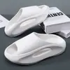 Chanclas de coco para hombre ropa de exterior de moda sensación de pisar caca suela súper suave y gruesa casual antideslizante sandalias y chanclas para deportes al aire libre pareja