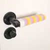 Funda protectora para manija de puerta de baño, de lana tejida, silenciosa, anticolisión, funda para manija de puerta, guantes antirrobo para manija de puerta, funda anticolisión