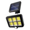 Lâmpada solar infravermelha de indução do corpo humano transfronteiriça iluminação separada poste de luz lâmpada de jardim dividida multifuncional para exterior