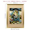Buda Yuan Hui Nepal Pintado a Mano "Dios de la Riqueza Blanca" Entrada de Estudio Sala de Estar Pintura Decorativa Pintura Colgante