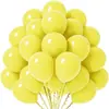 Globos de 10 pulgadas Engrosados Macaron Mate Set de 50 Globos Decoración para Celebración Festiva Fiesta de Cumpleaños Arreglo