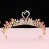 Tiara Corona Novia Vestido de Boda Accesorios para el Cabello Escenario Anfitrión Bienvenida Barroco Reina Accesorios Cumpleaños Mujer Venta al por Mayor