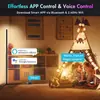 Bestseller internacional: luminária de chão com iluminação inferior, que muda de cor, com controle inteligente para cantos de quarto, iluminação avançada com detecção de som e lâmpada de ambiente