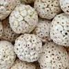 Em Estoque Bola de Sisal Natural para Papagaio de 6cm Bola Mastigável para Pet Bola Mastigável para Dentes de Hamster Pequeno e Cuidados Dentários Bola Brinquedo para Mastigar Sisal