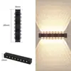 Luz Solar para Jardim Externa Luz Lavadora de Parede à Prova d'Água para Exterior Luz de Parede para Muro de Fechamento de Casa/Vila Luz de Parede Decorativa para Paisagismo