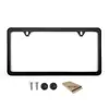 Moldura de Placa de Carro para Modificação Atacado Moldura de Placa Padrão Americano Suporte de Placa de Licença de Aço Inoxidável Capa de Placa de Licença Transfronteiriça Xclpf