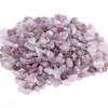 Grava de Cristal Desmagnetizada, Jaspe Rojo, Ágata Roja, Aguamarina, Cristal Sandía, Amatista, Adornos de Piedra de Energía Natural
