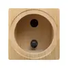 Caja de altavoz de madera subwoofer hecho a mano DIY audio para coche caja de madera caja vacía cuerpo de madera para uso doméstico