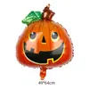 Novas decorações de Halloween transfronteiriças: balões de papel alumínio nas formas de abóbora, fantasma, caveira, múmia, bruxa de desenho animado