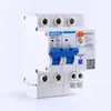 Venta al por mayor del fabricante Accesorios de Cobre Disyuntor de Fugas Dz47 Micro-Desconexión Agujero Grande Protección contra Fugas Manija Azul Alta Potencia