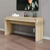Quarto padrão de hotel, conjunto completo de rack para TV, projetado para quartos de hóspedes, rack de TV simples, adequado para apartamentos e pousadas, mesa retangular longa