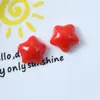 Cor de Doce Brilhante Fofo Estrela Gordinha Resina Estrela de Cinco Pontas Acessórios DIY Acessórios de Cabelo Caseiros Materiais Artesanais