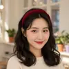 Moda Coreana Otoño e Invierno Diadema de Esponja Colorida para Mujer con Efecto Favorecedor, Diseño de Corona Alta, Diadema Elegante, Accesorio para el Cabello Versátil y Sencillo