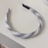 Diadema Fresca de Rayas Estilo Bosque, Coletero Versátil para el Día a Día, Diadema Elegante para el Trayecto Diario, Nuevo Estilo Universitario