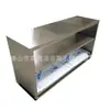 Bancada de aço inoxidável para atacado, tábua de corte de cozinha, console, material 304, prateleira de armazenamento de camada dupla